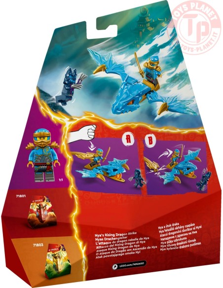 Attacco del Rising Dragon di Nya LEGO NINJAGO 71802 LEGO Attacco del Rising Dragon di Nya LEGO NINJAGO 71802 LEGO