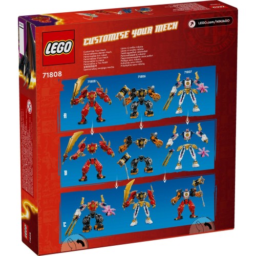 Mech elemento Fuoco di Kai LEGO NINJAGO 71808 LEGO