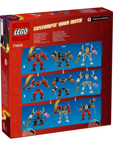 Mech elemento Fuoco di Kai LEGO NINJAGO 71808 LEGO Mech elemento Fuoco di Kai LEGO NINJAGO 71808 LEGO