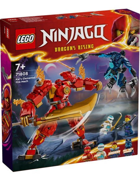 Mech elemento Fuoco di Kai LEGO NINJAGO 71808 LEGO