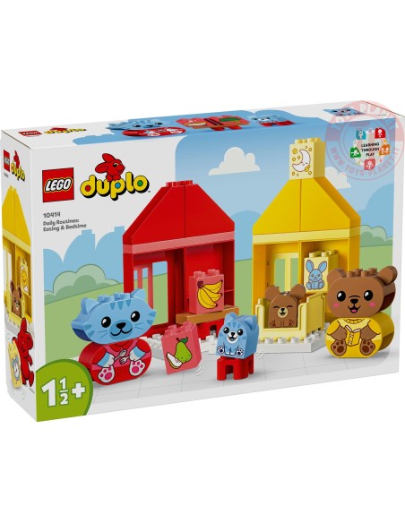 Attività quotidiane: mangiare e andare a letto LEGO DUPLO 10414 LEGO