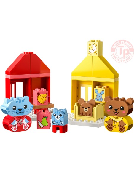 Attività quotidiane: mangiare e andare a letto LEGO DUPLO 10414 LEGO Attività quotidiane: mangiare e andare a letto LEGO DUPLO 10414 LEGO