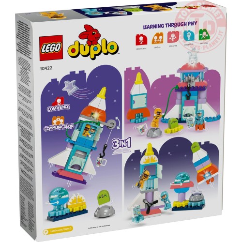 Avventura dello Space Shuttle 3 in 1 LEGO DUPLO 10422 LEGO