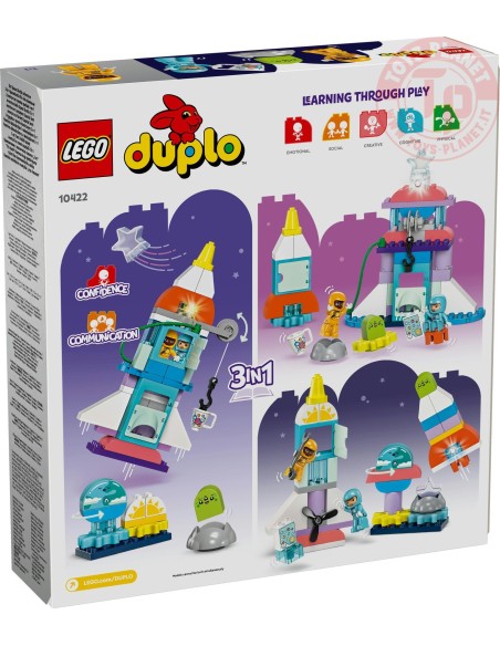 Avventura dello Space Shuttle 3 in 1 LEGO DUPLO 10422 LEGO Avventura dello Space Shuttle 3 in 1 LEGO DUPLO 10422 LEGO