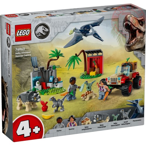 Centro di soccorso dei baby dinosauri LEGO JURASSIC WORLD 76963 LEGO