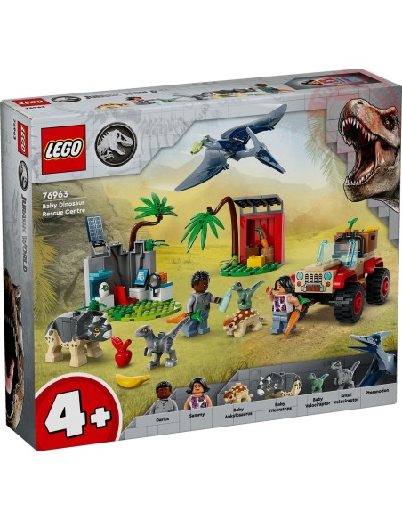Centro di soccorso dei baby dinosauri LEGO JURASSIC WORLD 76963 LEGO