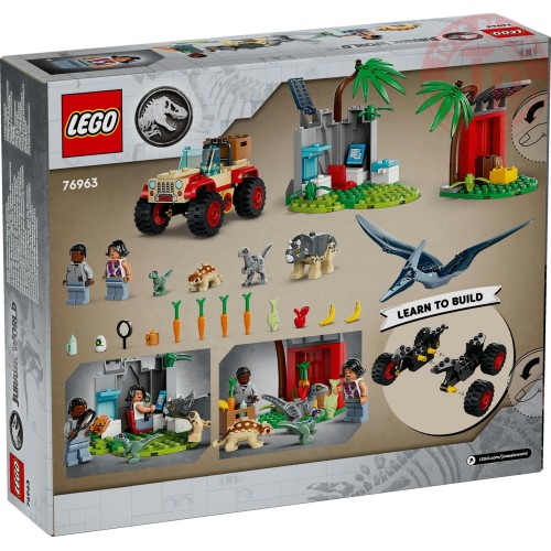 Centro di soccorso dei baby dinosauri LEGO JURASSIC WORLD 76963 LEGO