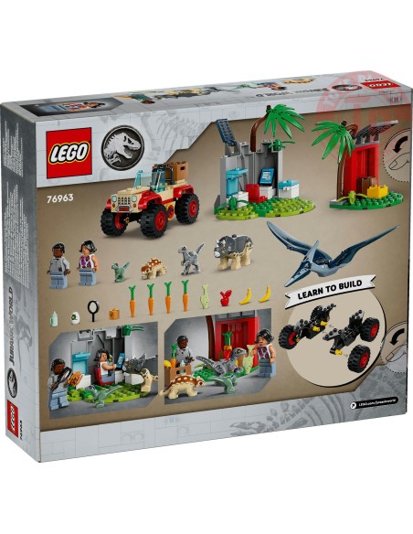 Centro di soccorso dei baby dinosauri LEGO JURASSIC WORLD 76963 LEGO