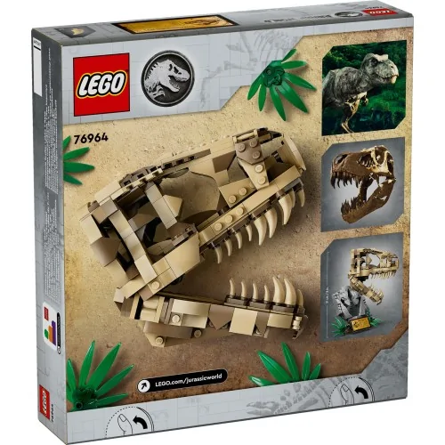 LEGO JURASSIC WORLD 76964 Fossili di dinosauro: Teschio di T.rex