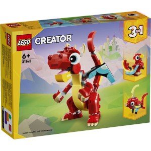 Drago rosso LEGO CREATOR 31145 LEGO