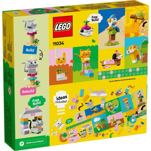 Animali domestici creativi LEGO CLASSIC 11034 LEGO