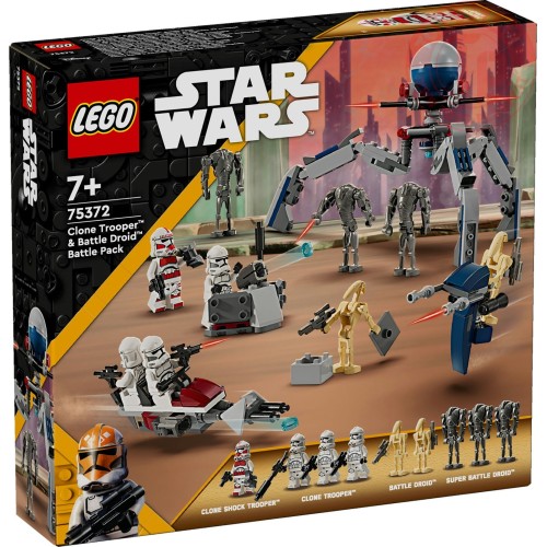Battle PACK Clone Trooper e Battle Droid LEGO STAR WARS 75372 LEGO
