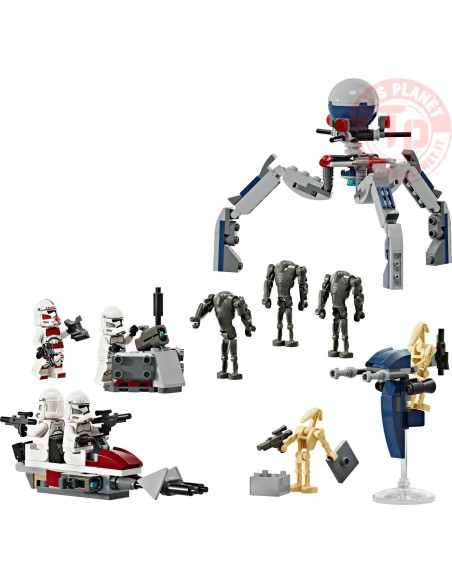 Battle PACK Clone Trooper e Battle Droid LEGO STAR WARS 75372 LEGO