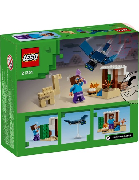 Spedizione di Steve nel deserto LEGO MINECRAFT 21251 LEGO