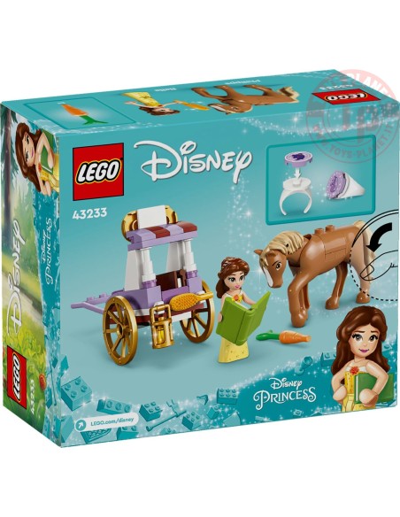 La carrozza dei cavalli di Belle LEGO DISNEY 43233 LEGO La carrozza dei cavalli di Belle LEGO DISNEY 43233 LEGO