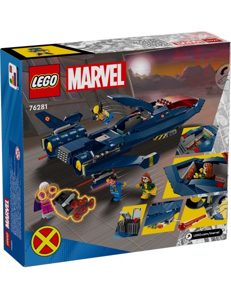 X-Jet di X-Men LEGO MARVEL 76281 LEGO