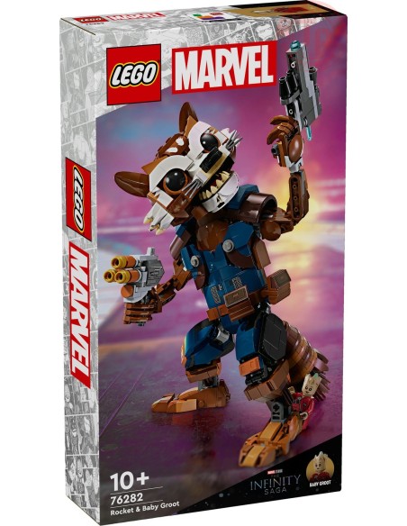 Rocket e Baby Groot LEGO MARVEL 76282 LEGO