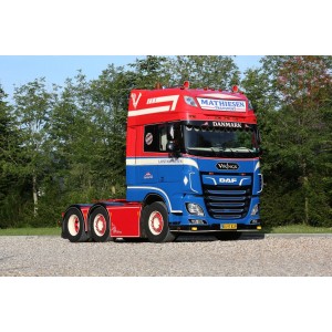 DAF XF SUPER SPACE CAB MY2017 6X2 TWIN STEER LASSE MATHIESEN WSI 01-4331 WSI MODELS