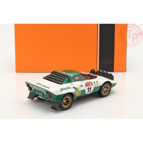 Lancia Stratos HF n11 Rally San Remo 1975 Waldegard/Thorszelius 1/18 IXO 18RMC061B IXO MODELS
