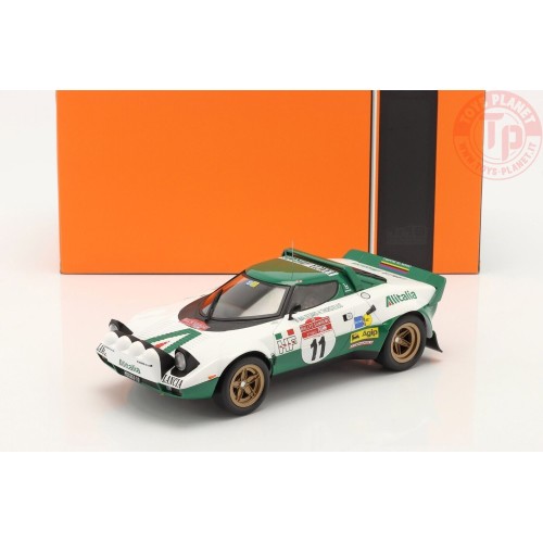 Lancia Stratos HF n11 Rally San Remo 1975 Waldegard/Thorszelius 1/18 IXO 18RMC061B IXO MODELS