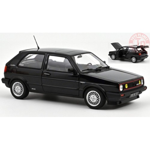 VW GOLF GTI MATCH 1989 BLACK METALLIC 1:18 NV188559 NOREV