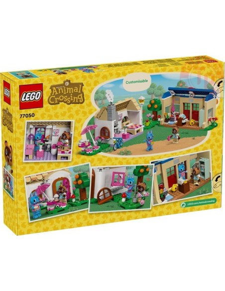 Bottega di Nook e casa di Grinfia LEGO ANIMAL CROSSING 77050 LEGO
