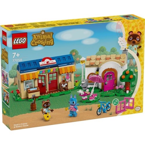 Bottega di Nook e casa di Grinfia LEGO ANIMAL CROSSING 77050 LEGO