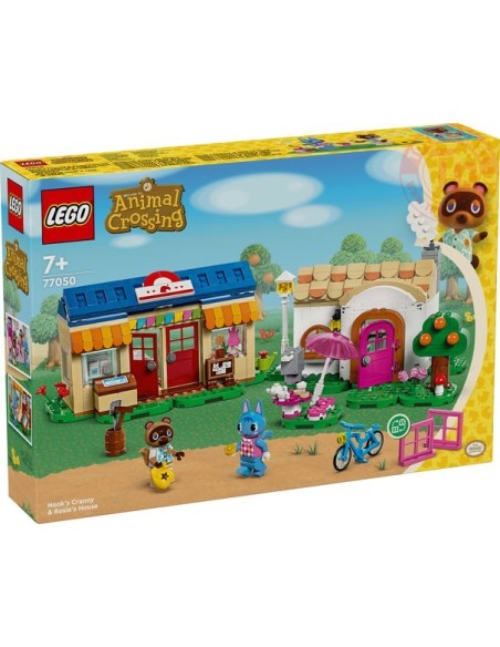 Bottega di Nook e casa di Grinfia LEGO ANIMAL CROSSING 77050 LEGO