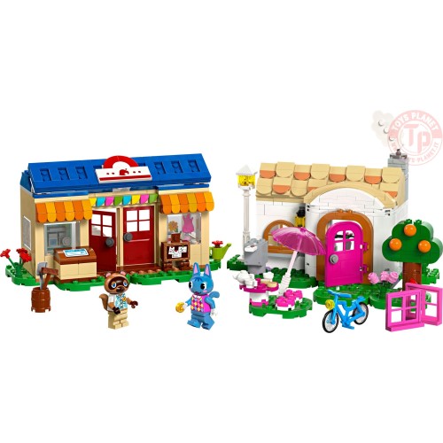 Bottega di Nook e casa di Grinfia LEGO ANIMAL CROSSING 77050 LEGO