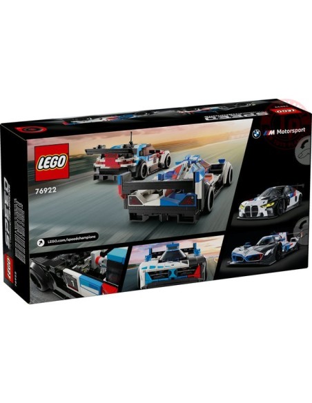 Auto da corsa BMW M4 GT3 e BMW M Hybrid V8 LEGO SPEED CHAMPIONS 76922 LEGO