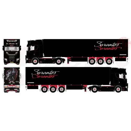 Scania S-serie Highline met koeloplegger Sarantos TEKNO 73952 TEKNO