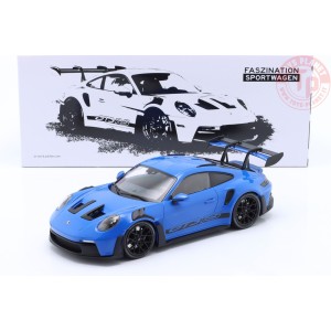 Porsche 911 (992) GT3 RS 2023 Cerchi Blu/Neri 1:18 MINICHAMPS 153062233 MINICHAMPS