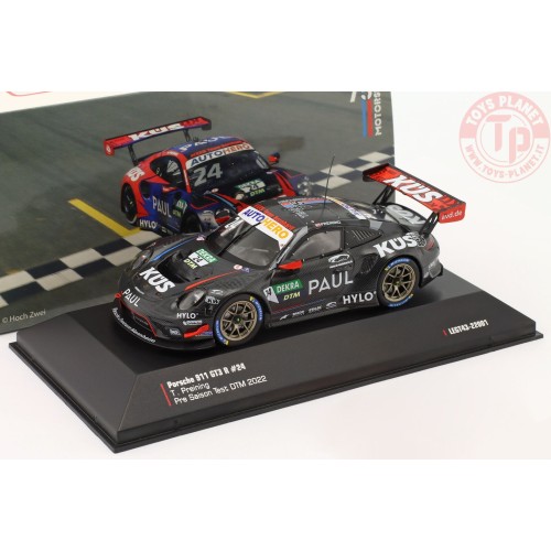 PORSCHE 911 GT3 24 T PREINING TEST DTM 2022 SCALA 1/43 IXO 43-22001 IXO