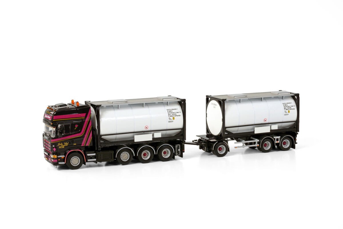 33R-016 WSI 1/50 スカニア R4 TOPLINE 6X2 TAG WSI Models - Scania R4 Topline with Scheuerle Multi-Axle 