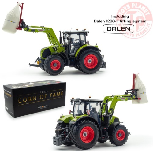 CLAAS ARION 550 con caricatore frontale e bigbag Agromais UH 6636 UNIVERSAL HOBBIES