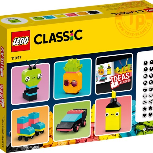 Divertimento creativo - Neon LEGO CLASSIC 11027 LEGO