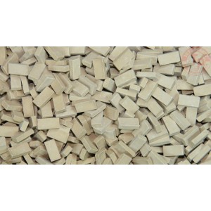Mattone beige scurO 1.000 pezzi 1:32/1:35 JUWEELA 23049 JUWEELA