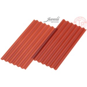 Lamiere ondulate rosse 15 pezzi 1:32 JUWEELA 23268 JUWEELA