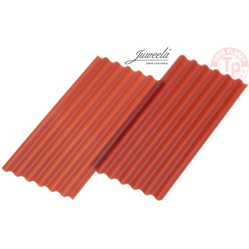 Lamiere ondulate rosse 15 pezzi 1:32 JUWEELA 23268 JUWEELA