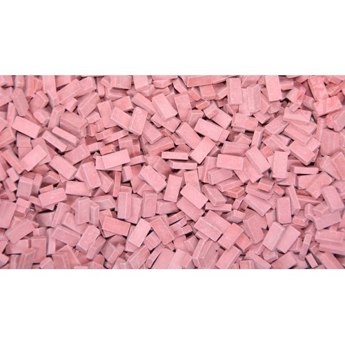 MATTONI ROSSO CHIARO 4000 PEZZI 1:45/1:50 JUWEELA 24020 JUWEELA