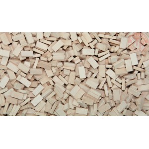 mattoni cotto chiaro semplice 2000 pezzi 1:48/1:50 JUWELLA 24059 JUWEELA
