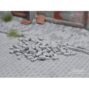 Autobloccanti grigio chiaro 4000 pz 1:48/1:50 JUWEELA 24083 JUWEELA