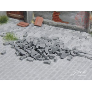 Autobloccanti grigio scuro 4000 pz 1:48/1:50 JUWEELA 24091 JUWEELA