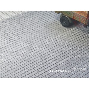 PIASTRE DA PASSEGGIO 20X20 GRIGIO SCURO FOGLI 1:45/1:50 JUWEELA 24182 JUWEELA