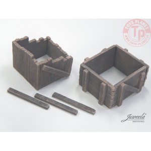 Costruzione in legno 2 pz 1:45/1:50 JUWEELA 24183 JUWEELA