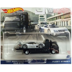 1997 MERCEDES-BENZ CLK-GTR-FLEET STREET 1/64 HOT WHEELS HKF46 HOT WHEELS