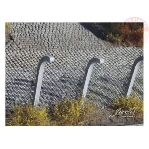 Pali in cemento per recinzione di sicurezza 50 cm 1:45/1:50 JUWEELA 24247 JUWEELA