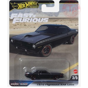 1970 PLYMOUNTH AAR CUDA 1/64 HOT WHEELS HYP68 HOT WHEELS