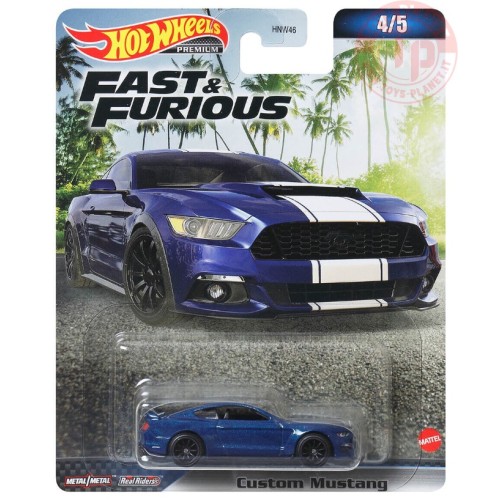 CUSTOM MUSTANG 1/64 HOT WHEELS HNW51 HOT WHEELS