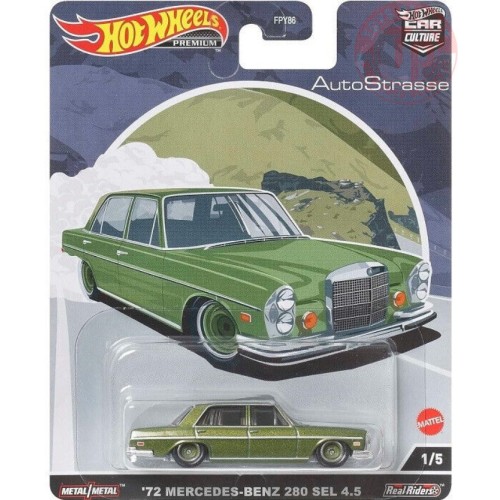 '72 MERCEDES-BENZ 280 SEL 4.5 1/64 HOT WHEELS HCK18 HOT WHEELS